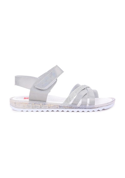 Kiko Kids Kız Çocuk Sandalet Arz 2346 Gümüş
