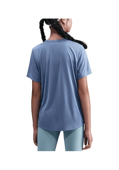 Nike Nıke Fz5600-499 One Fitted Genç Kız Indigo Tişört Mavi