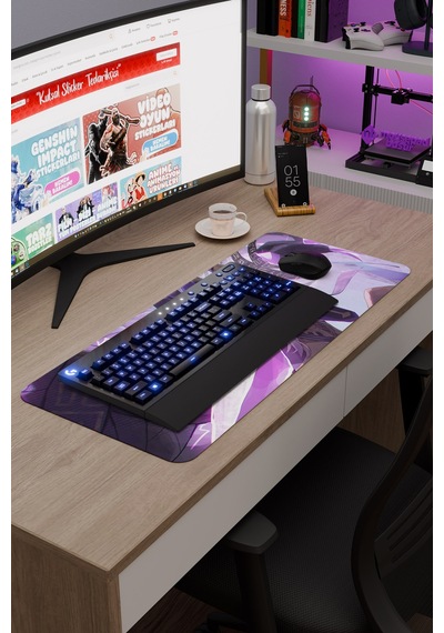 Cyno Genshin Impact Anime Gacha V4 - 70x30 Xl Gaming Mouse Pad Fare Altlığı