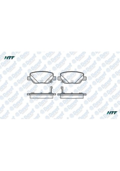 Arka Fren Balatasi Egea 1,3D Multijet/1,4/1,4Lpg/1,6D Multijet 504611811
