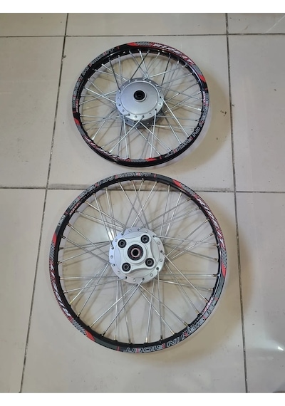3x Cg/küba/falcon Rideit Ön 1.20x17 Kampanalı Arka 1.20x19 Kampanalı Jant Takımı