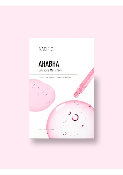 Nacific Aha Bha Balancing Gözenek Arındırıcı ve Dengeleyici Yüz Maskesi 30 ML