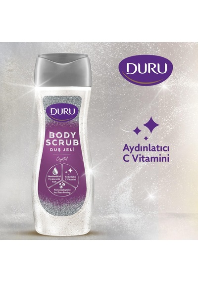 Body Scrub Crystal Duş Jeli 2x450 Ml 285 ML