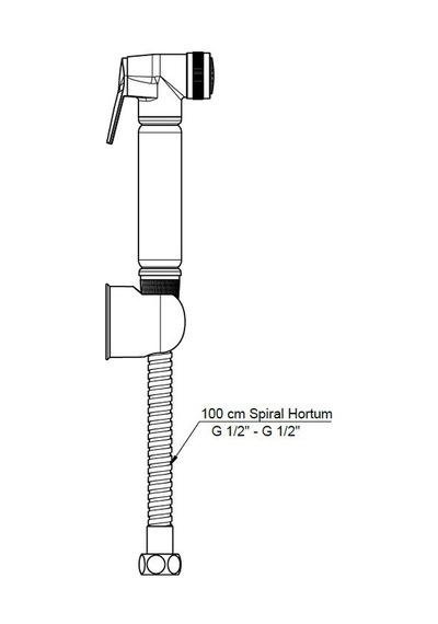 Gpd Sprey Taharet Seti Sts07-S Siyah