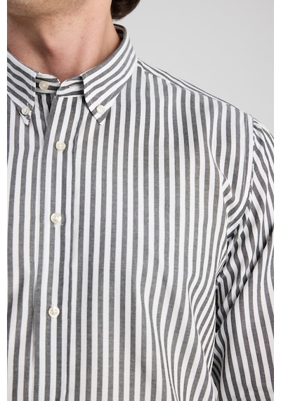 D'S Damat Ds Damat Slim Fit Siyah Çizgili Gömlek 0hc02ort11265 Çok Renkli