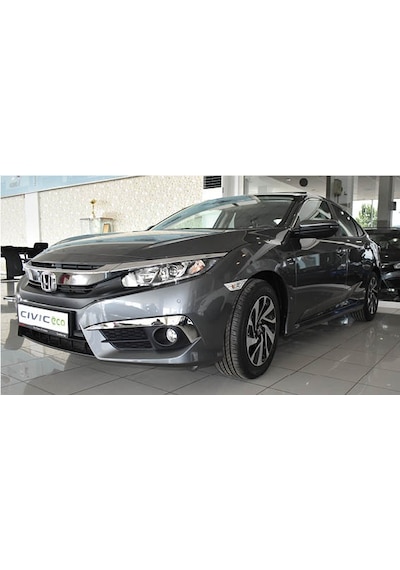 Honda Civic Fc5 Ön Sis Farı Kaş Nikelajı