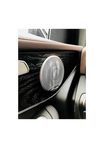 Mercedes W 205 W213 Hoparlör Kapakları Burmester - Krom Kapak Burmester 4 Adet Takım . W205