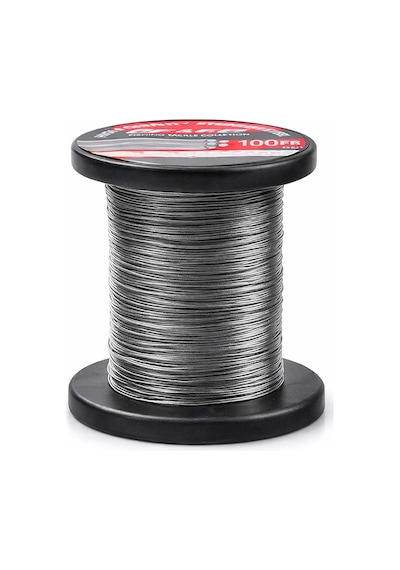 Effe Hg2501 Çelik Tel Makara 100m 15lbs 6.8kg Nylon Coating Stainless Steel