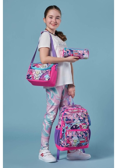 Coral High Kids Grafiti Desenli 3 Lü Okul Çanta Seti Set0123760 Çok Renkli