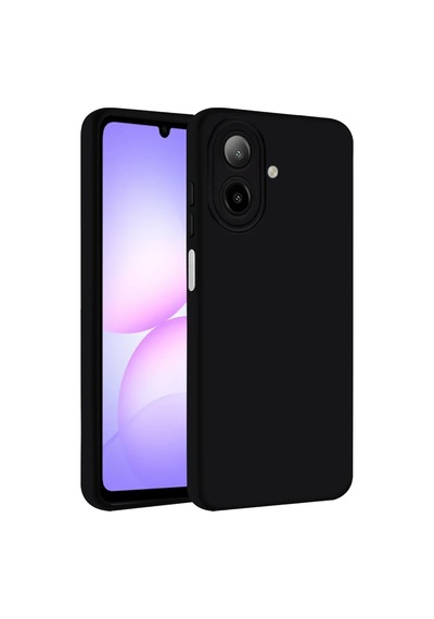 Samsung Uyumlu Galaxy A07 4g First Silikon - Siyah C6