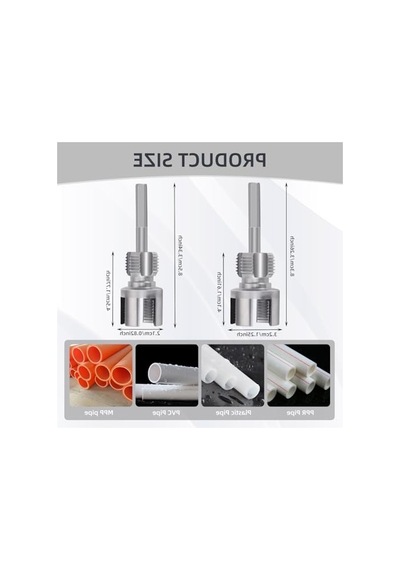 Ağır Hizmet Tipi İç Diş Açma Aleti, 2 Adet Set