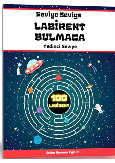 Çok Zor Seviye Labirent Bulaca Kitabı Kalem Hediyeli