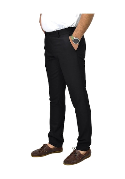 Notra Erkek Silim Fit Kumaş Pantolon Lincoln 198 Bgl-st04487 Siyah