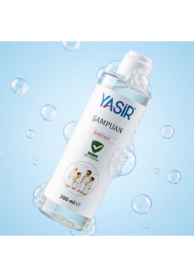 Kokusuz Saç Şampuanı Hac Umre İhram Kullanımına Uygun Parfümsüz Şampuan 200 Ml.