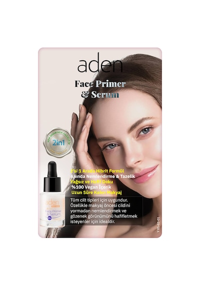 Aden 2in1 Face Primer & Serum