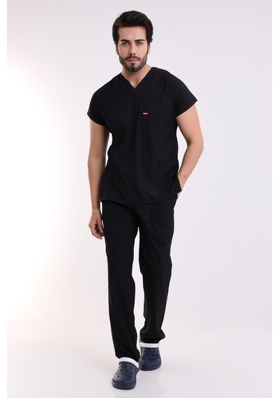 Bflex Unisex Likralı Yarasa Kol Takım - 6403 Siyah-6911 6403 Siyah Soft