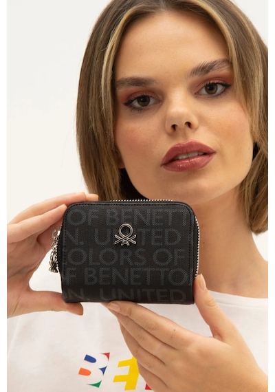 United Colors Of Benetton Siyah Kadın Cüzdan Bnt-1304