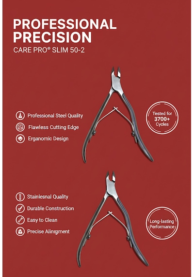 Care Pro 5 Mm Stalex Model Manikür Pensi