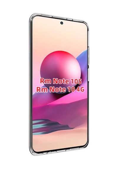 Zore Redmi Note 10 Pro Kılıf Msra Süper Silikon Kapak - Renksiz Renksiz
