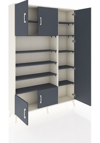 Arges Dolap 11 Raflı 5 Kapaklı 132x30x195 Aytaşı-antrasit/ant... Aytaşı Arges Dolap 11 Raflı 5 Kapaklı 132x30x195 Aytaşı-antrasit/ant... Aytaşı
