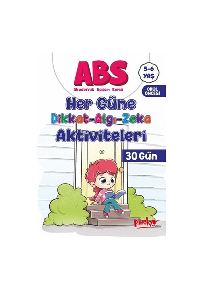Abs 5-6 Yaş Her Güne Dikkat-algı-zeka Aktiviteleri 30 Gün