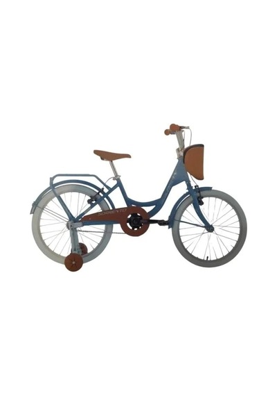 Bisan Sorrento-s Kız Çocuk Bisikleti 30cm 20 Jant Bebe Mavi Silver Çok Renkli