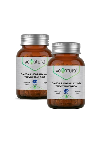 Venatura Omega-3 1600 MG 2 x 30 Kapsül