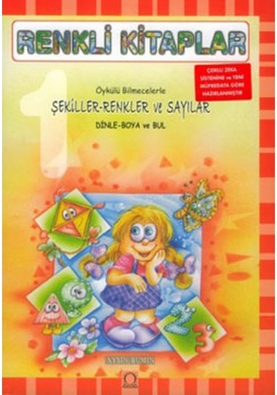 Renkli Kitaplar-Şekiller-Renkler ve Sayılar - Ayşin Bumin - Angora