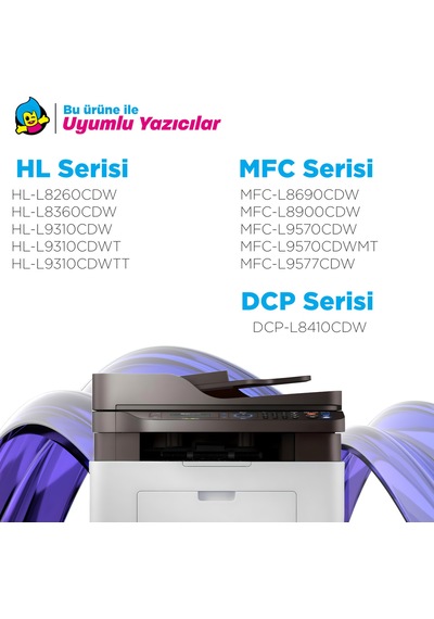 Brother Dr-423/dr439 Uyumlu  Drum Ünitesi / Dcp-l8410cdw / Mfc-l8690cdw / Mfc-l8900cdw / Hl-l8260cdw / Hl-l8360cd