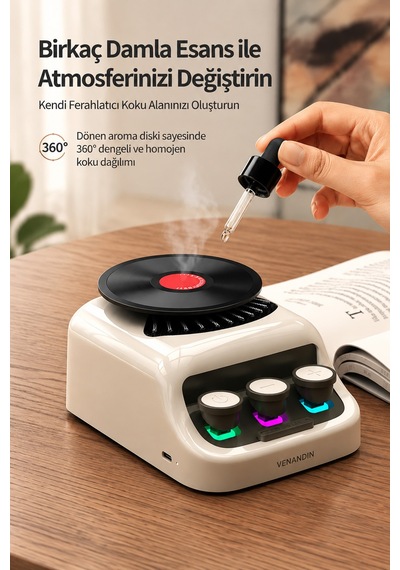 Gromo Z18 Bluetooth Hoparlör 5w Rgb Işıklı, 20 Uyku Sesli Beyaz