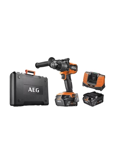 Aeg Bs18c3bl-402c 18v Kömürsüz Darbeli Matkap 4.0 Ah