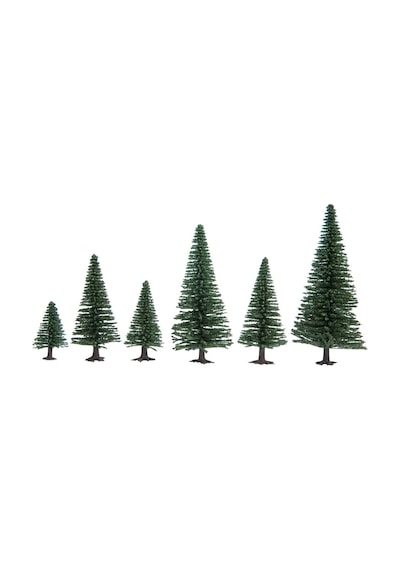 Noch 26920 Çam Ağaçları, 10 Adet, 5-14 Cm. Diorama Malzemesi-59371