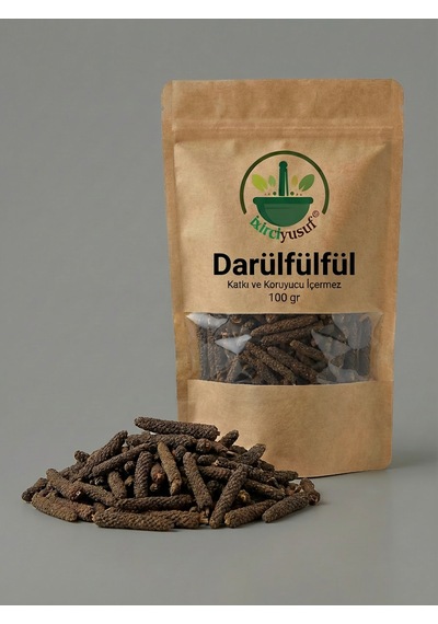 İxirciyusuf Darülfülfül Uzun Biber Piper Longum Doğal Baharat 100 G