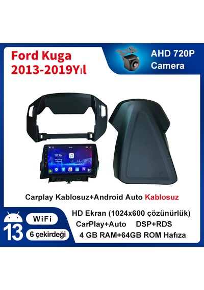 Ford Kuga 2013-2019 Yıl Multimedya 4-64 Gb Navigasyon