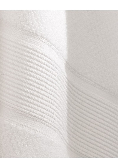 Celine %100 Pamuk Banyo Havlusu - Beyaz - 70x140 Cm 8684427342503 Çok Renkli