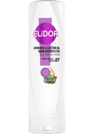 Elidor Avokado & Castor Oil Saç Kremi 350 Ml