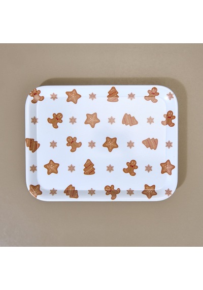 Kitchen Cookies Tepsi - Renkli - 27x21 Cm Çok Renkli