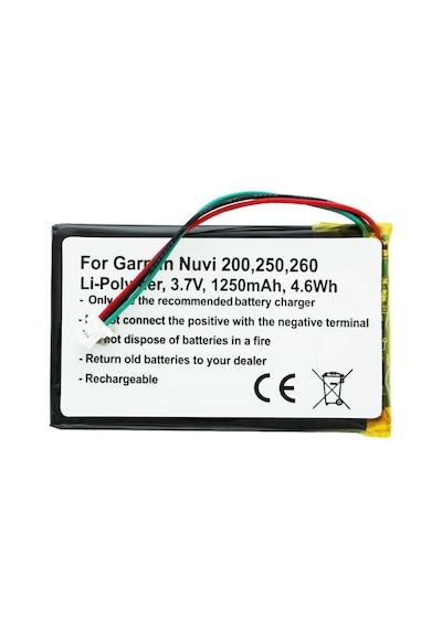 Garmin Nuvi 200 Nüvi 361-00019-11 İçin Uygun Pil