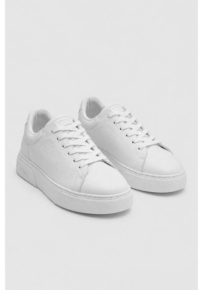 Twn Beyaz Kalın Beyaz Tabanlı Bağcıklı Sneaker Ayakkabi 6ec092ort900m Çok Renkli