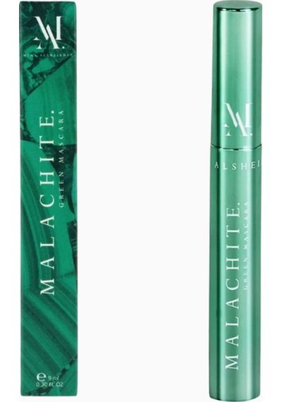 By Mina Al Sheikhly Malachite Green Maskara 9ml Suya Dayanıklı Yeşil