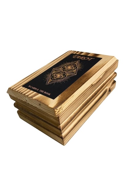 Tarot Kartları Ahşap Kutulu Kitapçıklı