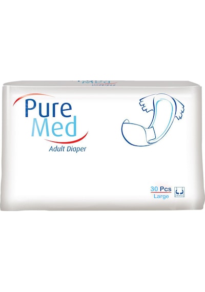 Puremed Belbantlı Hasta Bezi Large 100x150 Cm 120 Adet