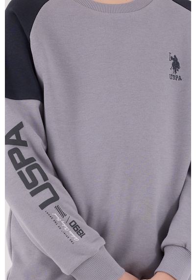 U.S. Polo Assn. Lisanslı Erkek Çocuk Alt Üst 2 Parça Eşofman Takımı Us2221 Gri U.S. Polo Assn. Lisanslı Erkek Çocuk Alt Üst 2 Parça Eşofman Takımı Us2221 Gri