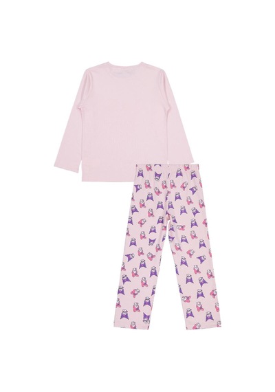 Kuromi 6-9 Yaş Pijama Takımı Pembe