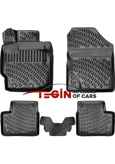 Toyota Yaris 2005-2013 Gr Sport Siyah 3d Havuzlu Paspas