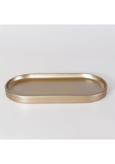 Victoria Oval Tepsi Küçük Vizon