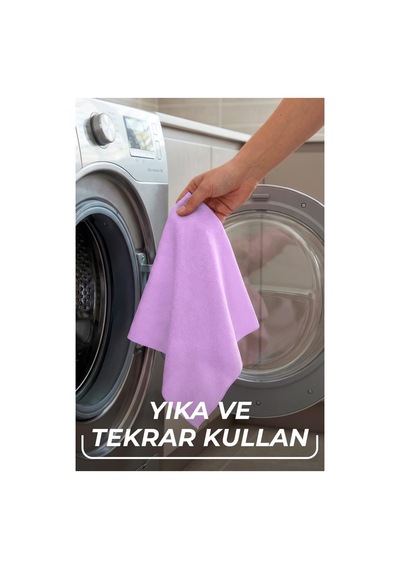 Vileda Actifibre Pro Kitchen Mikrofiber Bez, Pva Kaplama, İz Bırakmayan Tasarım Mavi