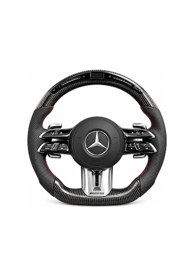 Autogp Mercedes Amg 2021 Direksiyon Simidi Ledli Carbon F1 Vites+cruze Control+airbag