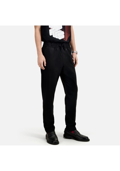 The Kooples Erkek Siyah Yün Karışımlı Pantolon