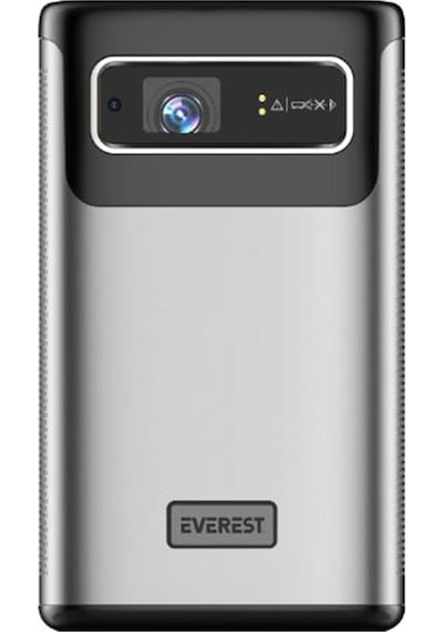 Everest Pj-dlp21 Gri 8000mah Odaklamalı 960-540 4k 5400 Lümen Android 9.0 Dokunmatik Dlp Projeksiyon